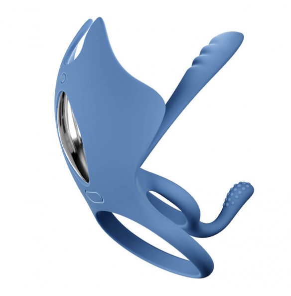 USA SVAKOM - Barzillai Stimulation Cock Ring APP-CONTROLLED (Chargeable - Blue) USA SVAKOM - Barzillai Stimulation Cock Ring APP-CONTROLLED (Chargeable - Blue)